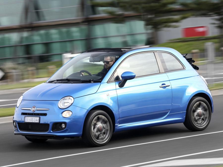 Fiat 500S Cabrio 2013 года  (AU) (фото 1 из 13)